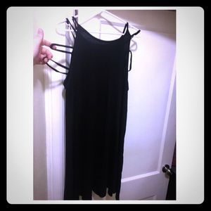 sleeveless dress with straps